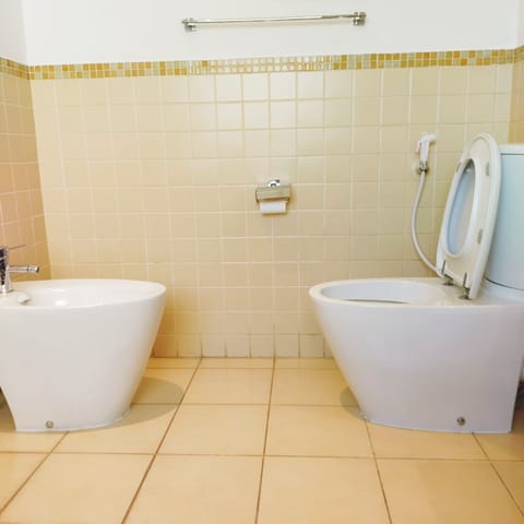 Comfort Apartment, Balcony, City View | Bathroom