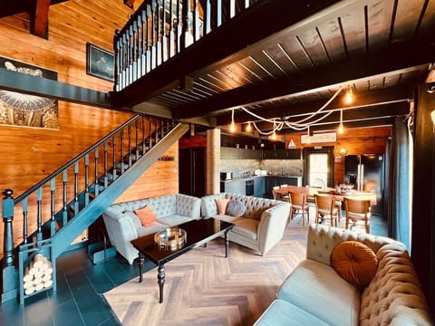 Large open plan living area