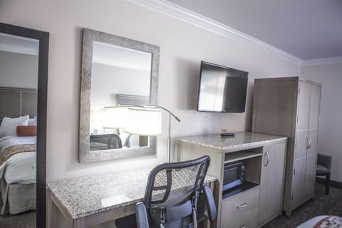 Basic Room, 1 King Bed | Desk, laptop workspace, iron/ironing board, free WiFi