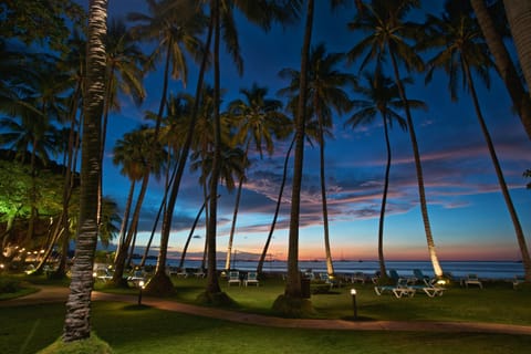 Front of property - evening/night