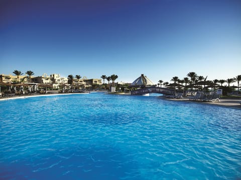 2 outdoor pools, open 8:00 AM to 5:00 PM, pool umbrellas, sun loungers
