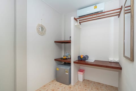 Desk, laptop workspace, soundproofing, iron/ironing board