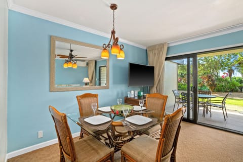 Dining area perfect for making memories.