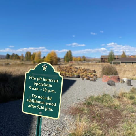 SG Ten Mile common area fire pit