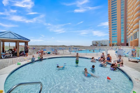 Condo, 1 King Bed with Sofa bed (Sugar Beach 352) | Pool | A heated pool