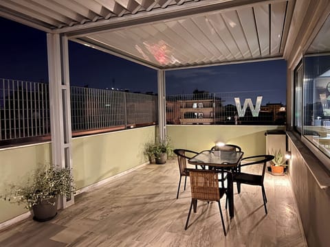 Luxury Apartment, City View | Terrace/patio