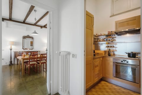 Kitchen and dining area
