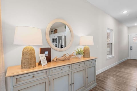 Head down the front hallway to Bedroom 1!