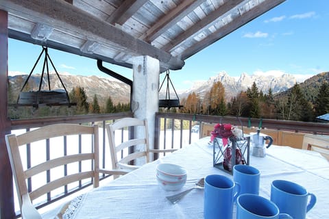 Cabin, Balcony, Mountain View | Balcony