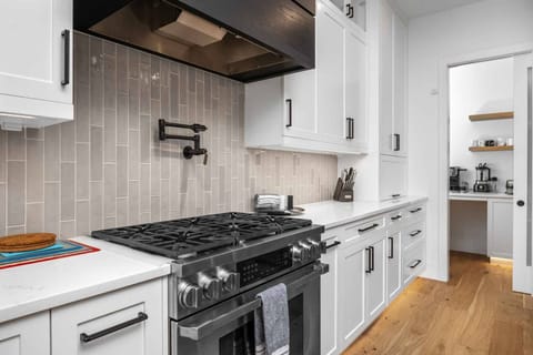 The oven is state of the art.