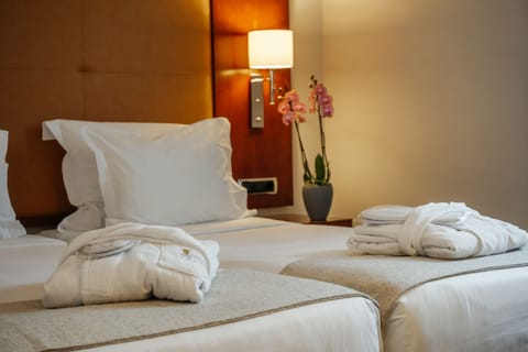 Double or Twin Room | Premium bedding, minibar, in-room safe, desk