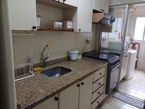 Premium Apartment, Sea View | Private kitchen | Fridge, microwave, oven, stovetop