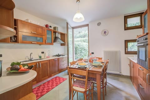 Kitchen and dining area