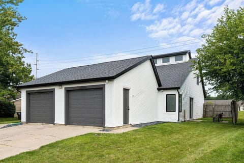 Exterior of the house.