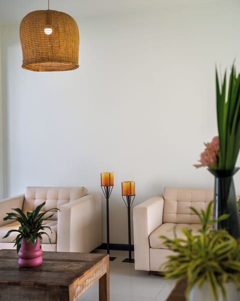 Basic Triple Room | Living area | TV