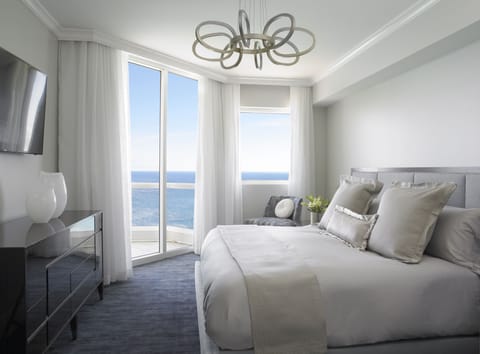 Deluxe Suite, 3 Bedrooms, Oceanfront (Grand) | Egyptian cotton sheets, premium bedding, pillowtop beds, minibar