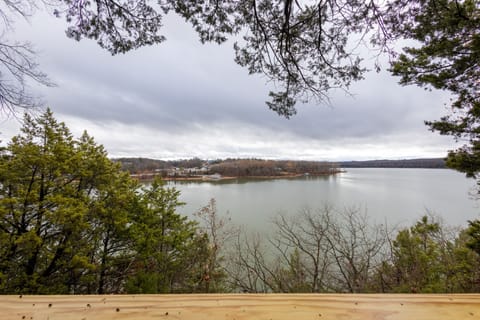 New enlarged deck space for your lake viewing pleasure!