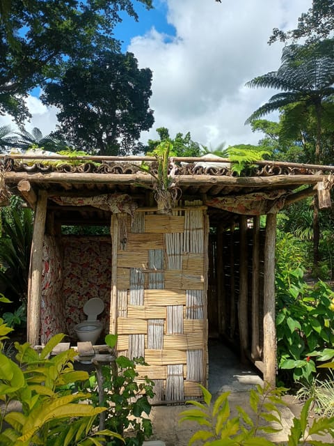 Standard Tree House, Balcony, Garden View | Bathroom