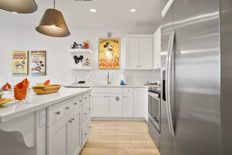 The updated kitchen offers ample storage/counter space and great amenities