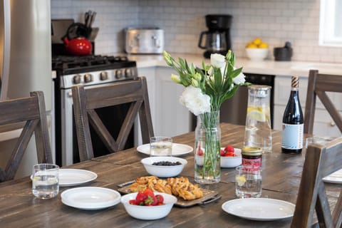 Gather and connect at the dining table.