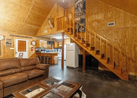 Kitchen view from living room