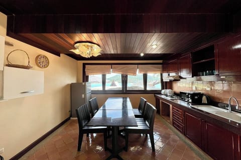 Panoramic Villa, 3 Bedrooms | Private kitchen | Fridge, microwave, dishwasher, electric kettle