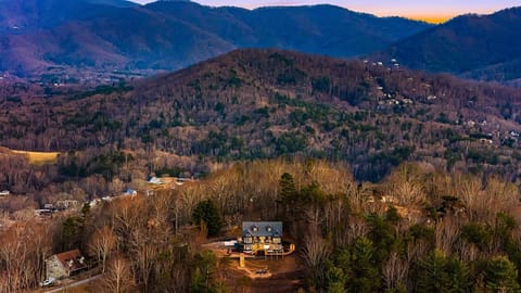 Endless layers of blue ridge beauty — nature’s masterpiece, right from your deck.