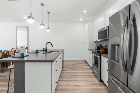 Whip up your favorite meals in the full kitchen