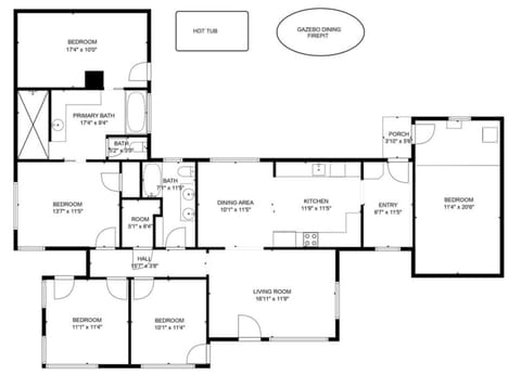 House | 5 bedrooms, Internet