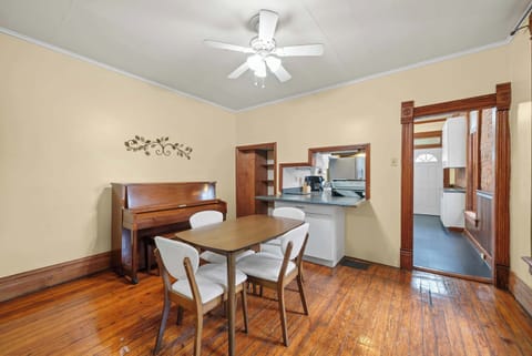 Make mealtime memories together at the dining table, seating 4