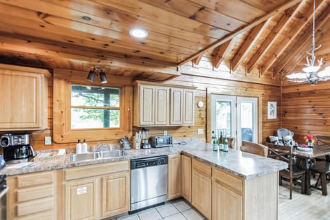 Fully equipped kitchen ready to take on your culinary adventures.