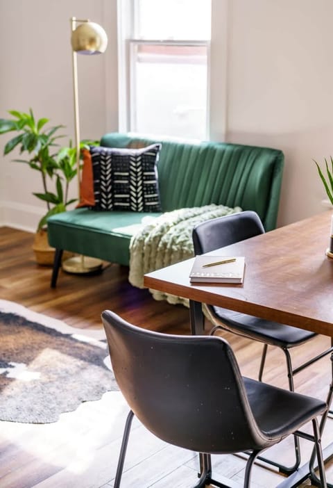 lounge like a pro in this bright & modern chill zone