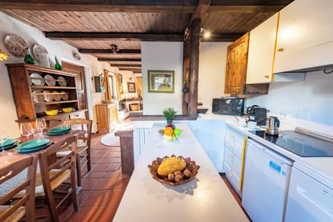 Kitchen and dining area
