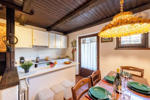 Kitchen and dining area