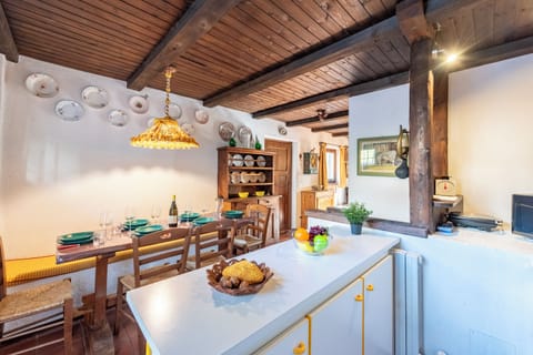 Kitchen and dining area