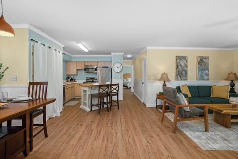 Open Concept Dining and Living Space