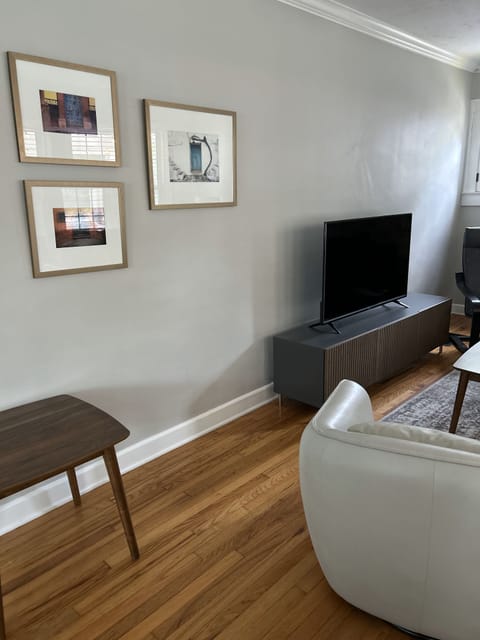 The alternate view of the living room.