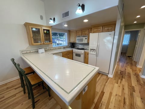Well-stocked kitchen