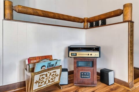 A good record player is the perfect way to start a vacation.