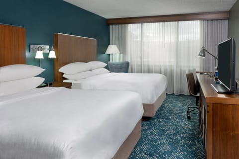 Room, 2 Queen Beds | Premium bedding, pillowtop beds, in-room safe, individually furnished