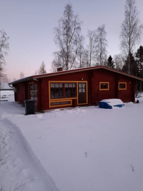 Main house in winter