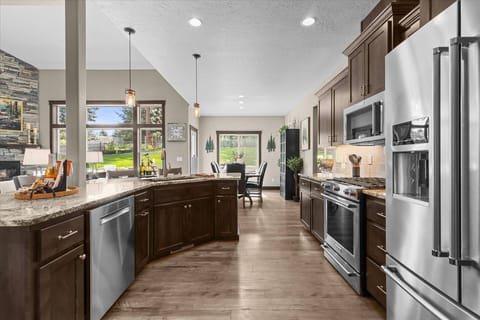 All the kitchen necessities, plus a walk-in pantry!