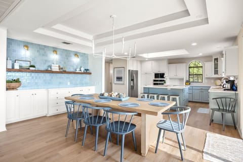 Remodeled kitchen & dining