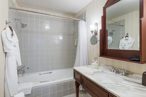 Presidential Suite, 2 Bedrooms, Kitchen | Bathroom | Combined shower/tub, designer toiletries, hair dryer, bathrobes