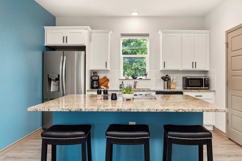 Home is where the kitchen is.