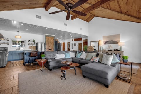 Spacious open living area