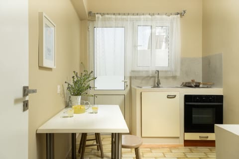 Family Apartment | Private kitchen | Fridge, stovetop, coffee/tea maker, electric kettle