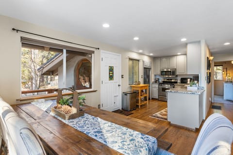 Open Dining & Kitchen Area