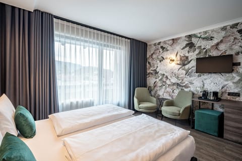 Comfort Double Room, Balcony, Mountain View | In-room safe, soundproofing, free WiFi