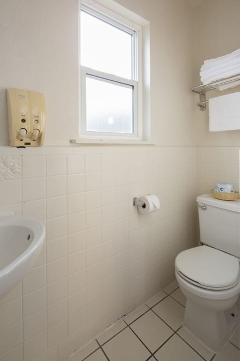 Standard Room, 2 Queen Beds | Bathroom | Shower, free toiletries, hair dryer, towels